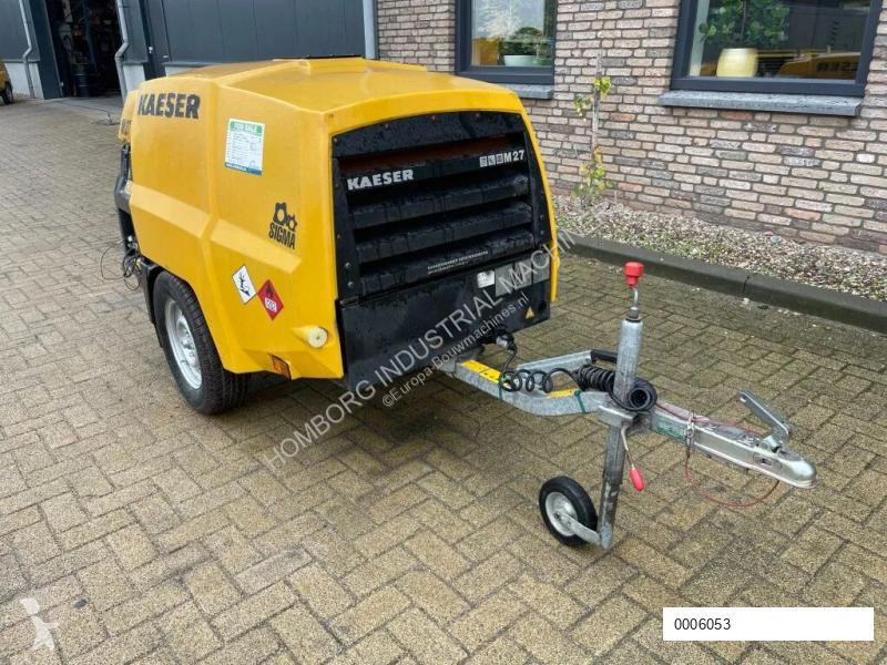 Material de obra Kaeser M27 Kubota 2,7 m3 / min...