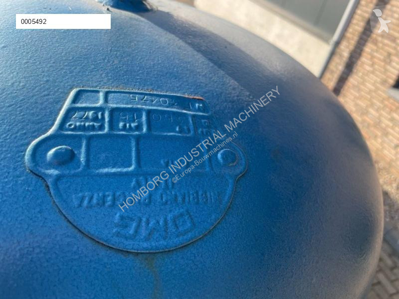 Material de obra 350L verticale luchtketel, 15...