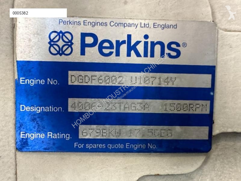 Materiaal voor de bouw Perkins 4006-23TAG3A...