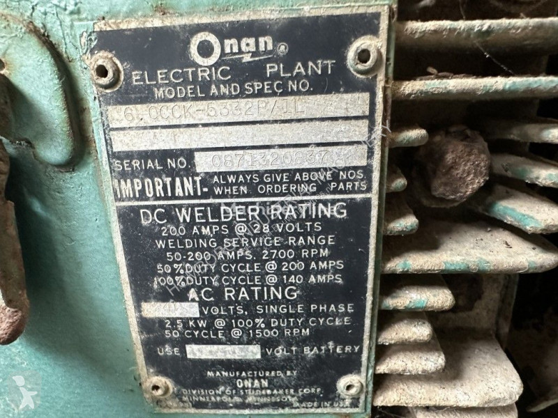 Materiaal voor de bouw Cummins Generator...