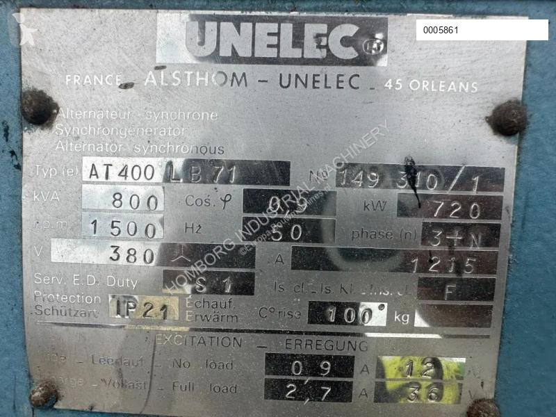 Entreprenørmaskiner Unelec 800 kVA...