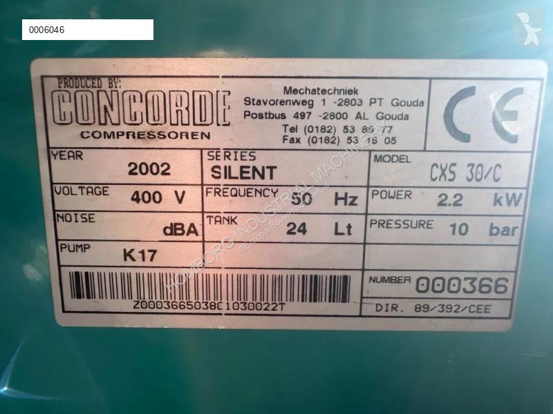 Material de obra Concorde Airmec CXS 30...