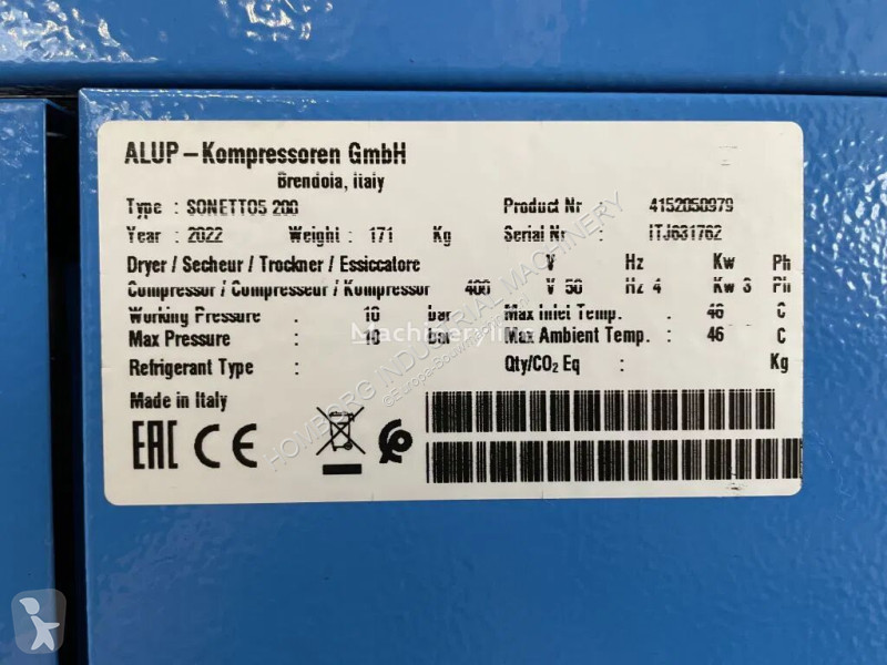 Materiaal voor de bouw Alup Kompressoren...