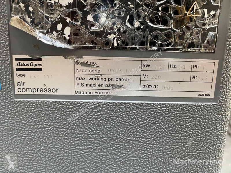 Materiaal voor de bouw Atlas LXS 111 1.1 kW 10...