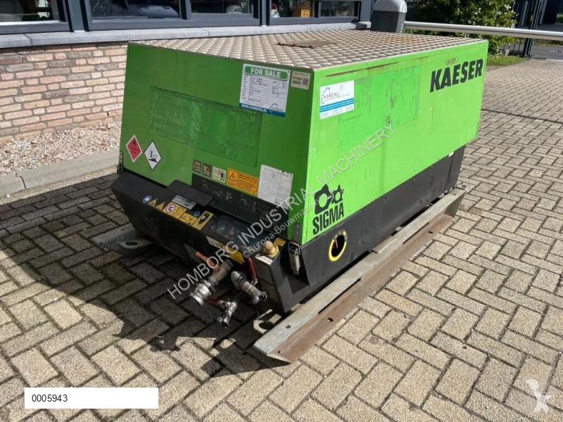 Materiaal voor de bouw Kaeser M43 Kubota 4,2 m3...