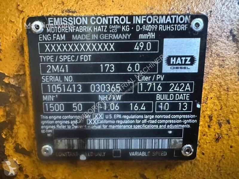 Materiaal voor de bouw Hatz 2M41 Stamford 20...