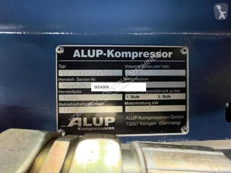 Materiaal voor de bouw Alup Kompressoren 2.2 kW...