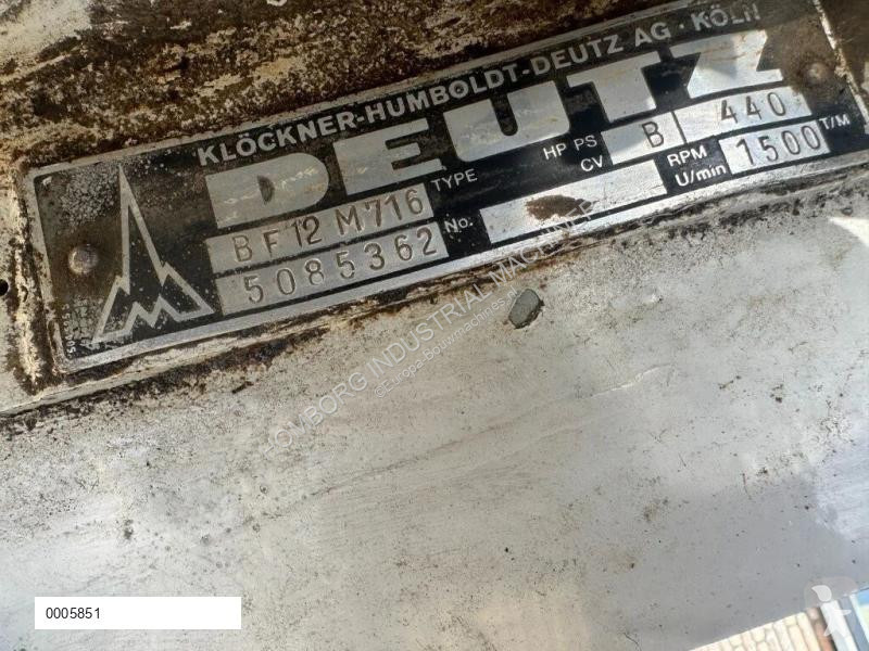Entreprenørmaskiner Deutz BF12M 716 Leroy Somer...