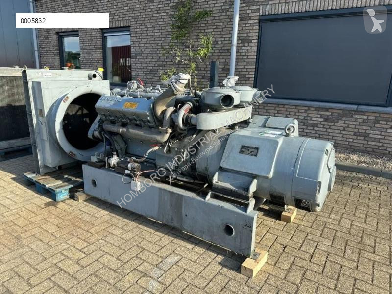 Stavební vybavení MAN D2858 MT AvK 250 kVA...