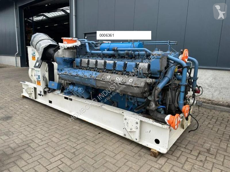 Entreprenørmaskiner SDMO MS2000 MTU Leroy Somer...