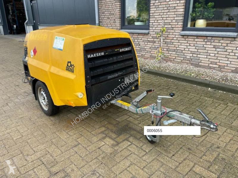 Material de obra Kaeser M27 Kubota 2,7 m3 / min...