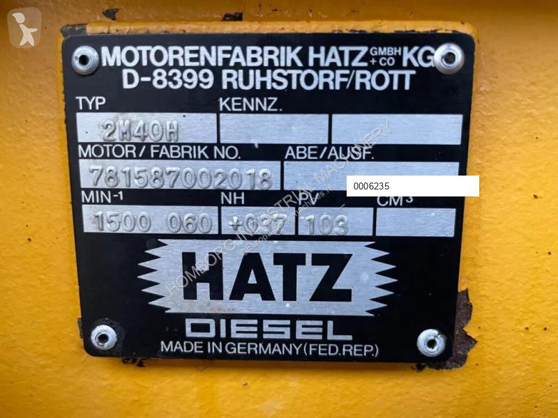 Entreprenørmaskiner Hatz 2M40H Stamford 25 kVA...