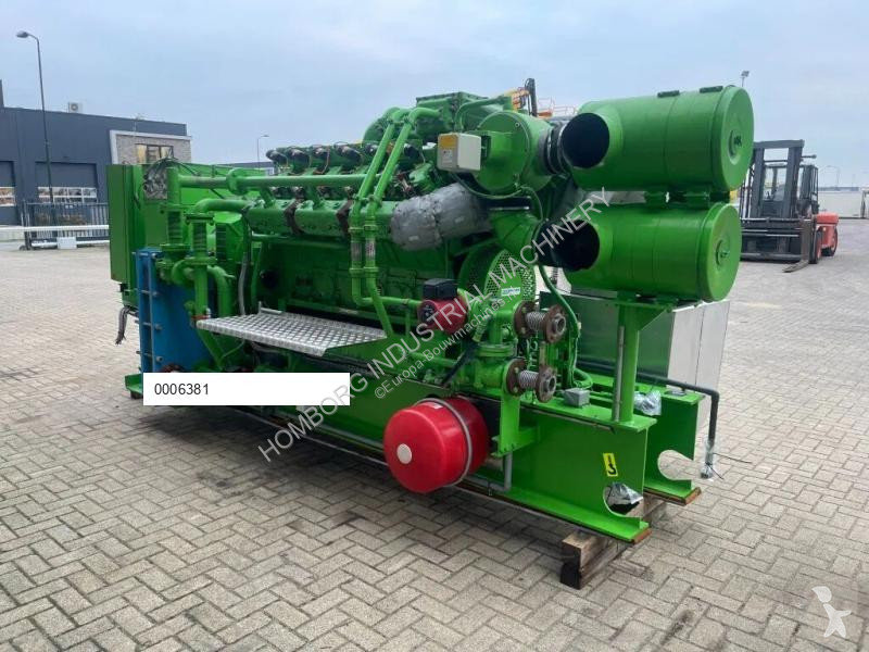 Materiaal voor de bouw Jenbacher JW312 GSB...