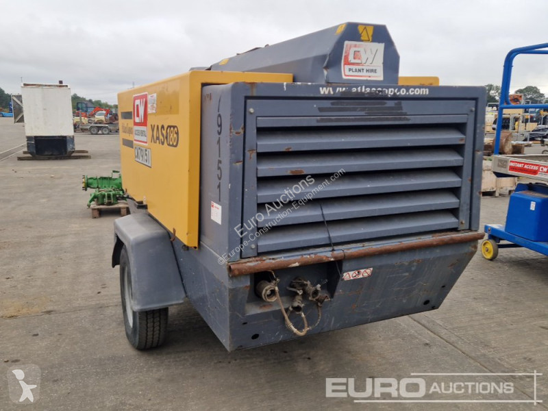 Materiaal voor de bouw Atlas Copco XAS186