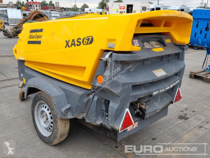Materiaal voor de bouw Atlas Copco XAS67