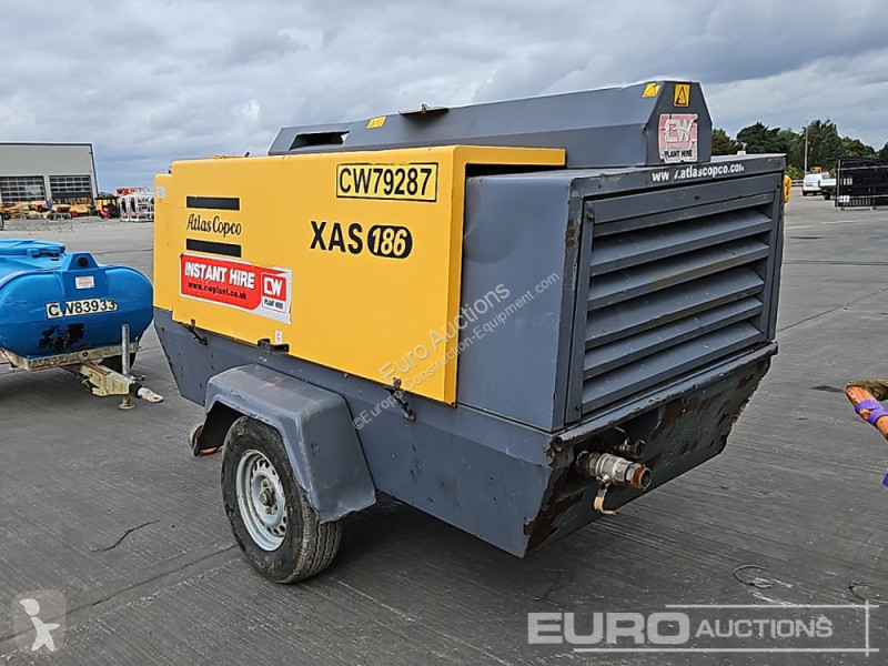 Materiaal voor de bouw Atlas Copco XAS186 375CFM