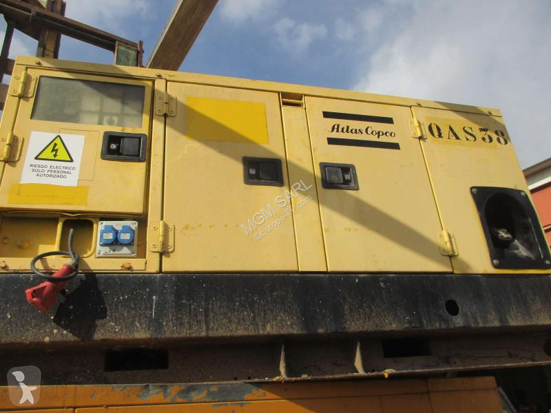 Entreprenørmaskiner Atlas Copco  QAS38