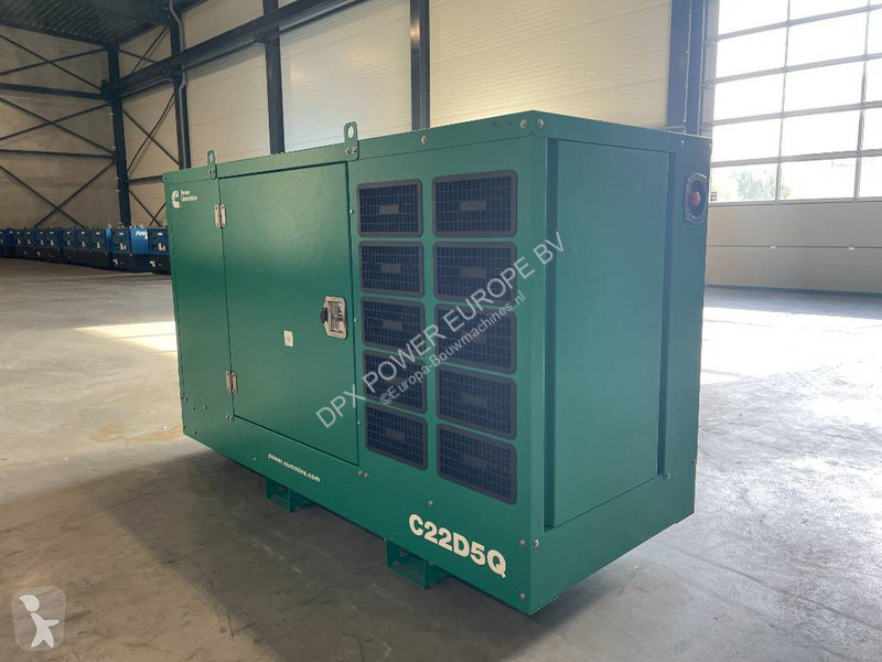 Stavebný stroj Cummins C22D5Q - 22 kVA...