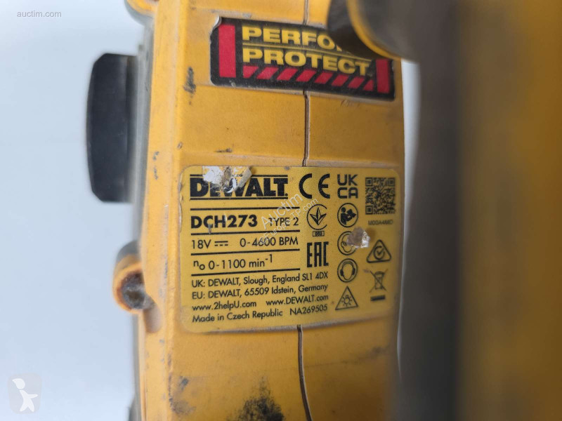Entreprenørmaskiner DeWalt