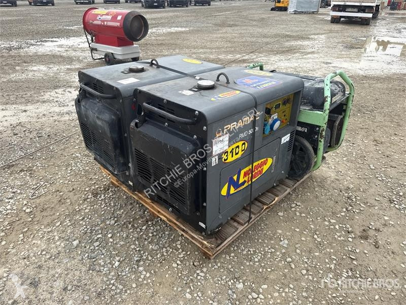 Sprzęt budowlany  Quantity of (4) Generator Set