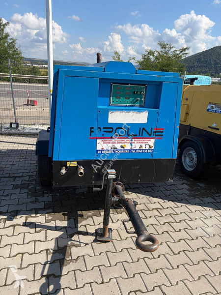 Entreprenørmaskiner  schroefcompressor