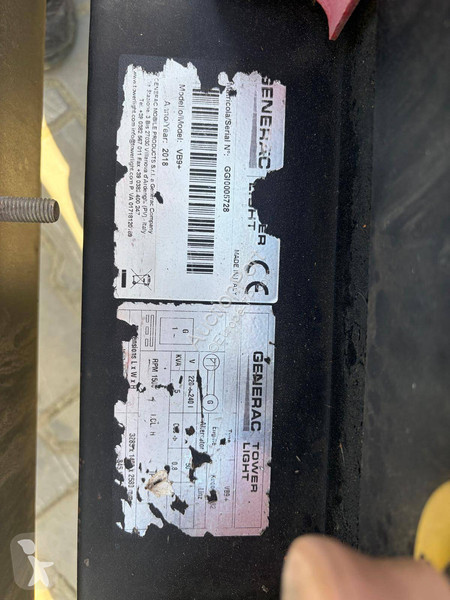 Entreprenørmaskiner Generac VB9+