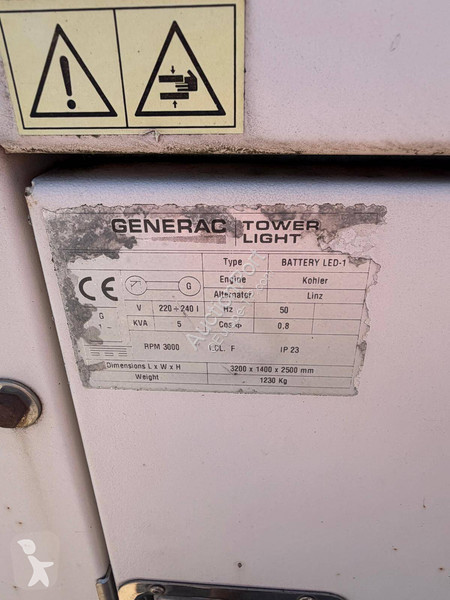 Entreprenørmaskiner Generac