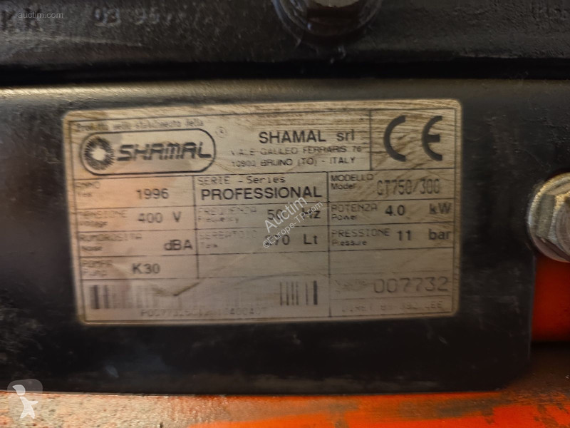 Matériel de chantier Shamal ct750/300