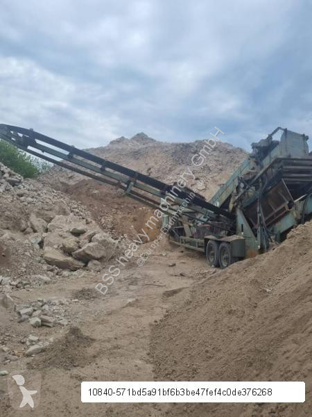 Krossning, återvinning Powerscreen Chieftain 8x4