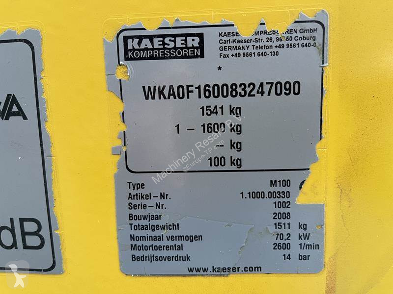 Material de obra Kaeser M 100 - N