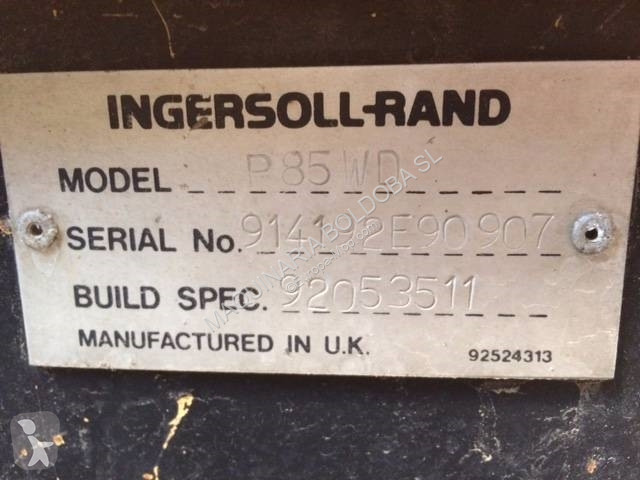 آلة لمواقع البناء Ingersoll rand P 85 WD