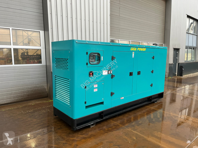 Entreprenørmaskiner  Giga power 250 kVa silent...