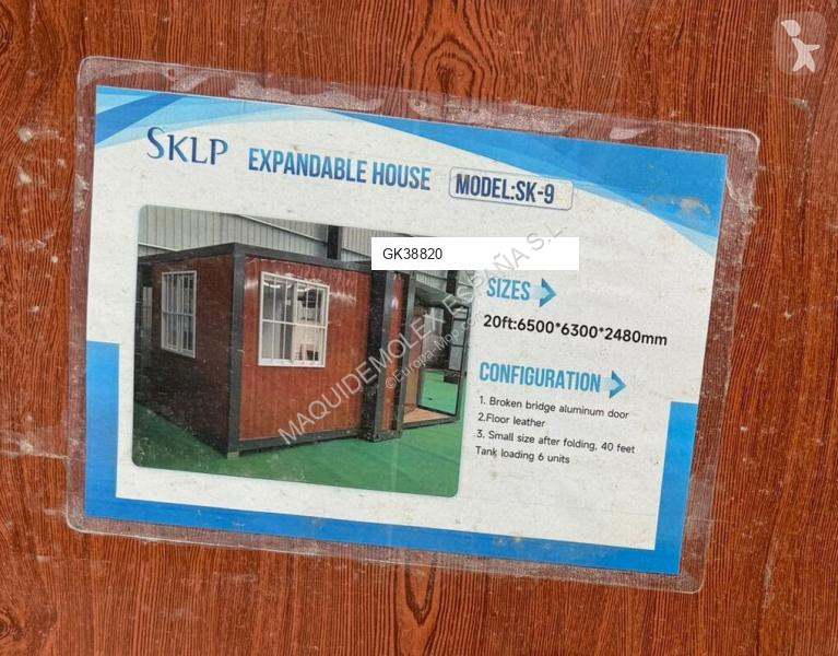 آلة لمواقع البناء  Conteneur habitable