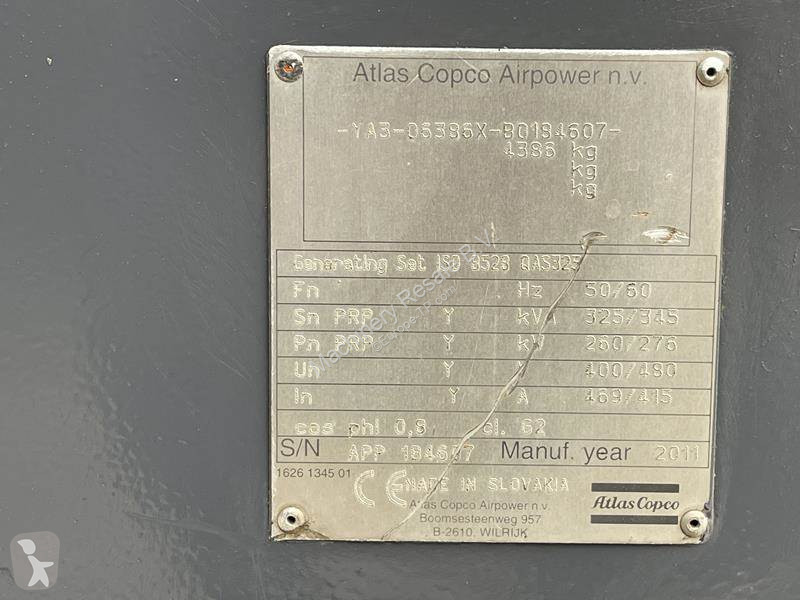 Entreprenørmaskiner Atlas Copco QAS 325