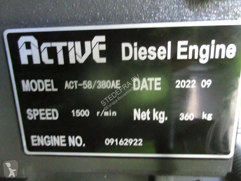 Materiaal voor de bouw  ACT-58/380AE , New...