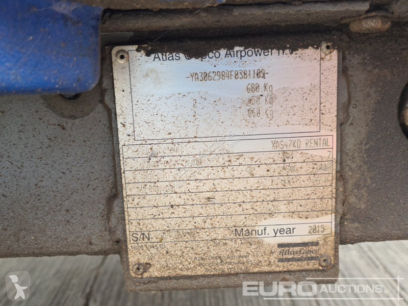 آلة لمواقع البناء Atlas Copco XAS47KD