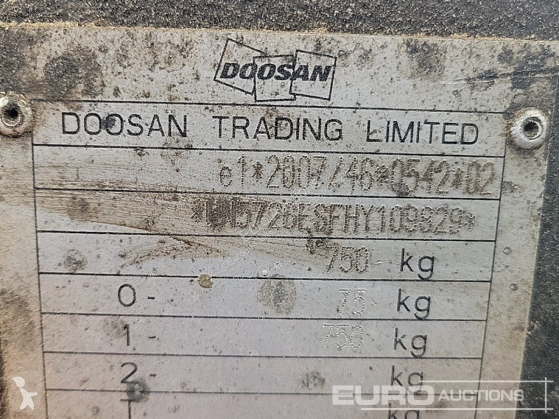 Matériel de chantier Doosan 726E+