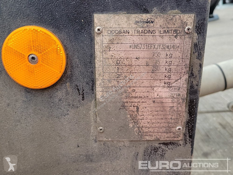 Matériel de chantier Doosan 731E