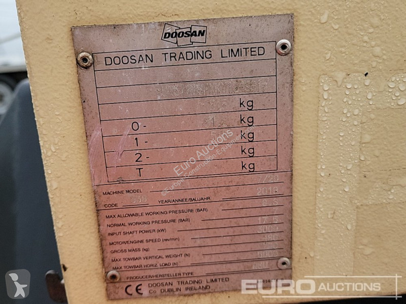 Materiaal voor de bouw Doosan 720