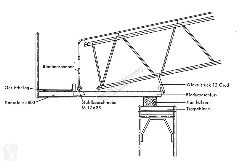 Stavebný stroj  Modulaire Overkapping