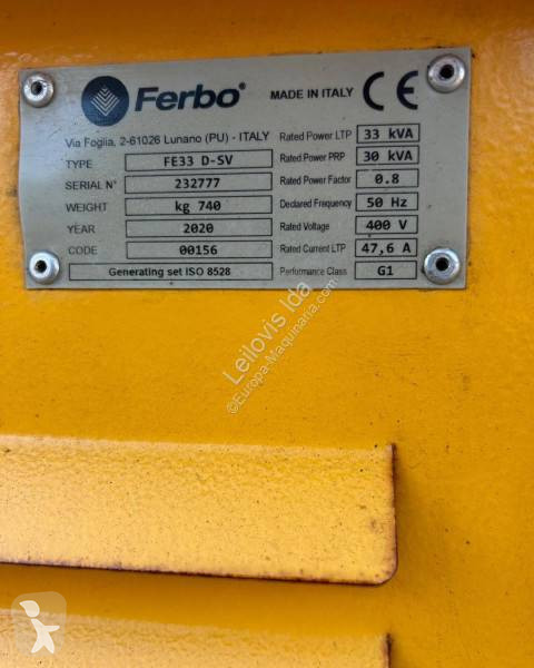 Entreprenørmaskiner Ferbo FE 33 D-SV