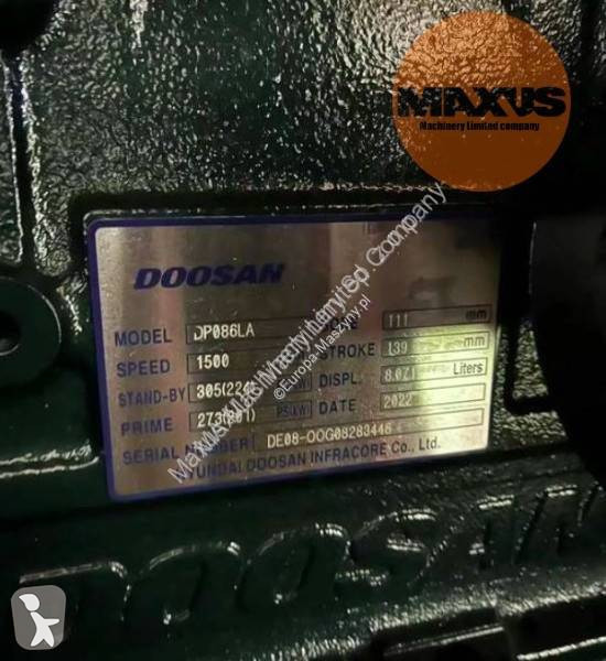 Stavební vybavení Kipor Daewoo 225kva 180kw