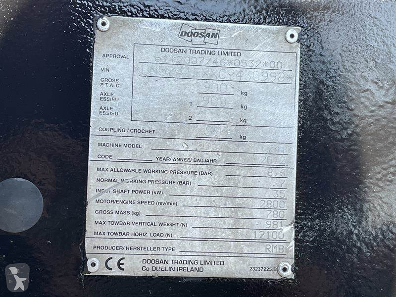 Matériel de chantier Doosan 7 / 41 - N
