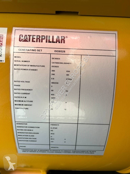 Material de obra Caterpillar DE300E0 - C9 - 300...