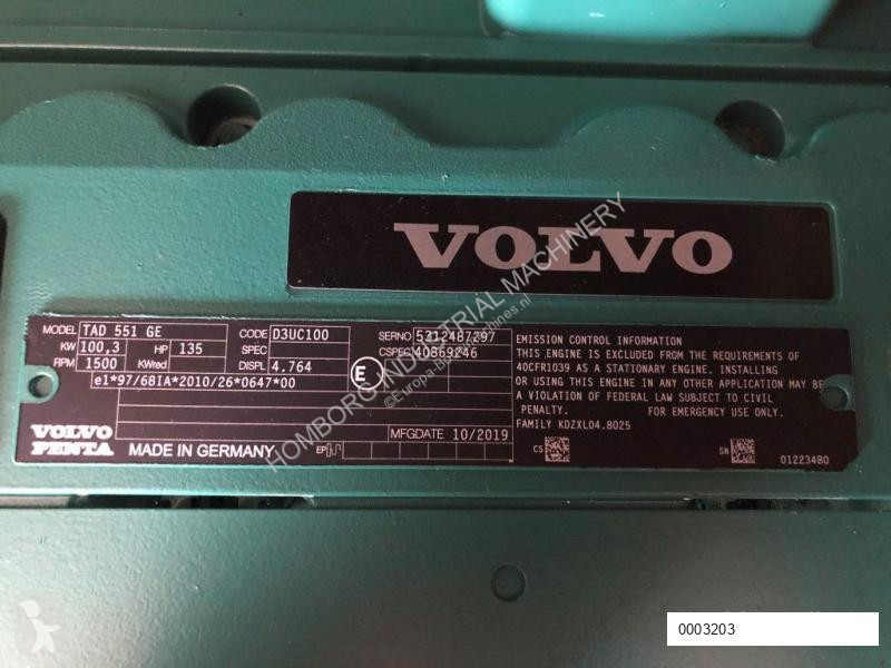 Entreprenørmaskiner Volvo 110 kVA Supersilent...
