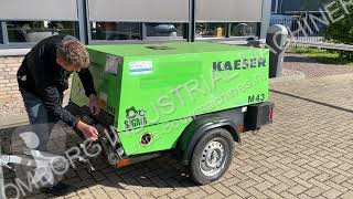 Material de obra Kaeser M43 Kubota 4,2 m3 / min...