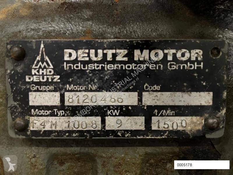 Entreprenørmaskiner Deutz F4M 1008 SDMO 10 kVA...