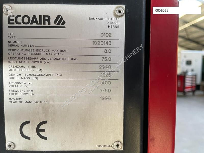 Materiaal voor de bouw EcoAir D102 Elektrische...
