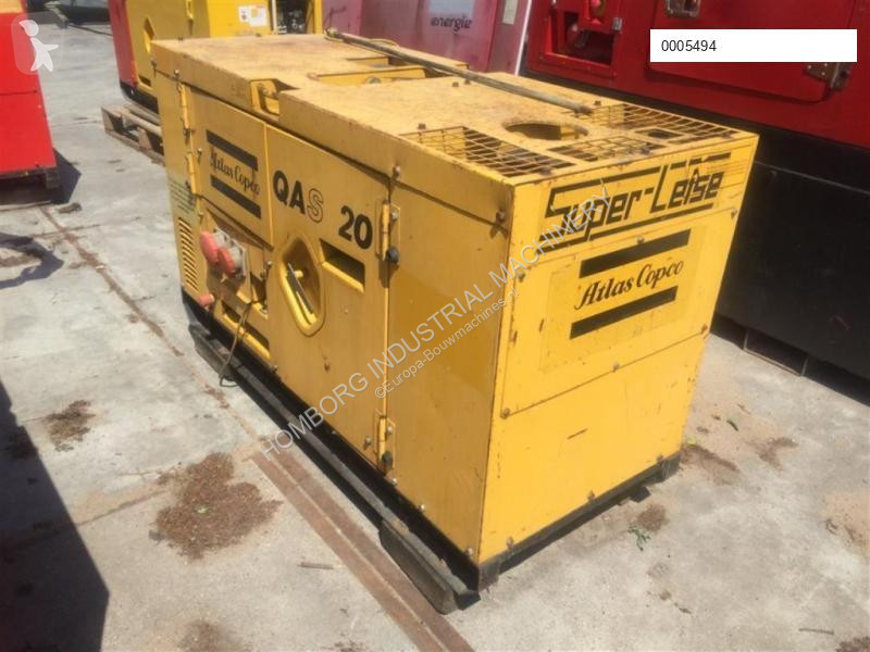 Entreprenørmaskiner Atlas QAS 20 Kubota 20 kVA...