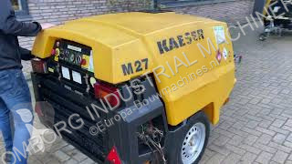Material de obra Kaeser M27 Kubota 2,7 m3 / min...